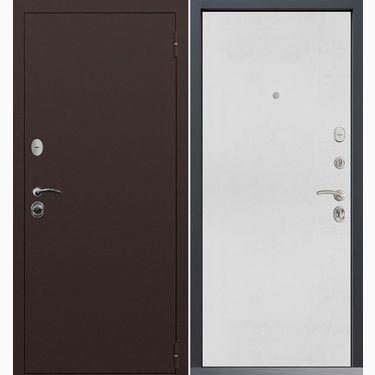 Дверь Command Doors Патриот медный антик 00 Белый матовый
